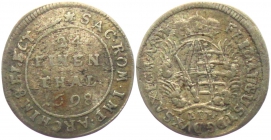 Sachsen - 1698 EPH - Friedrich August I. (1694 - 1733) - 1/24 Taler - s-ss