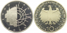 BRD - J 447 - 1989 D - 2000 Jahre Bonn - 10 Mark - bankfrisch
