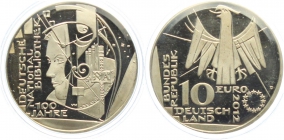 BRD - J 573 - 2012 - Deutsche Nationalbibliothek - 10 Euro - bankfrisch