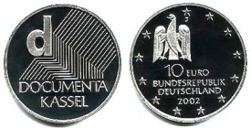 BRD - J 492 - 2002 - Dokumenta in Kassel - 10 Euro - PP