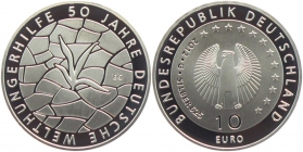 BRD - J 570 - 2012 - 50 Jahre Deutsche Welthungerhilfe - 10 Euro - PP