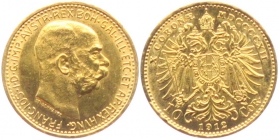 Österreich - 1912 - Franz Joseph I. - 10 Kronen ss-vz