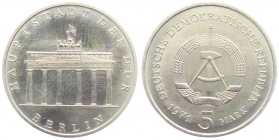 DDR - J 1536 - 1969 - Brandenburger Tor - BBT - 5 Mark - st