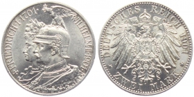 Preussen - J 105 - 1901 A - Kaiser Wilhelm II. (1888 - 1918) - 200-Jahrfeier - 2 Mark - f.st