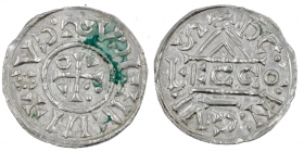 Bayern - Regensburg - 1002-1009 - Heinrich IV (II.) (1002-1009) - Denar - vz-st