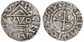 Bayern - Regensburg - 948 - 955 - Herzog Heinrich I. von Bayern (948-955) - Denar - vz