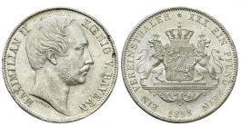 Bayern - 1858 - Maximilian II. Joseph (1848 - 1864) - Taler - vz+