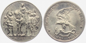 Preussen - J 109 - 1913 - Wilhelm II. (1888 - 1918) - Der König rief... - 2 Mark - st