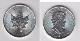 Kanada - 2014 - Maple Leaf - 1 Unze - 5 Dollars - unc