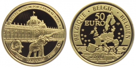 Belgien - 2010 - Afrikansiches Museum - Elefant - 50 Euro - PP