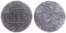 Danzig- D 1a - 1920 - 10 Pfennig - ss-vz