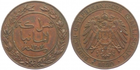 Deutsch Ostafrika - N 710 - 1890 - 1 Pesa - vz-st