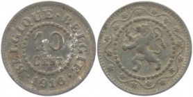 Königreich Belgien - N 609 - 1916 - 10 Centimes - ss