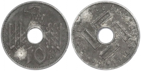 Reichskreditkassen - N 619 - 1941 A - 10 Pfennig - ss-vz