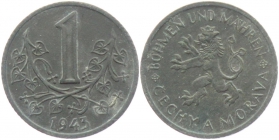 Böhmen und Mähren - N 623 - 1943 - 1 Krone - gutes vz