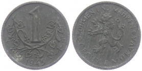 Böhmen und Mähren - N 623 - 1943 - 1 Krone - vz