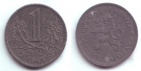 Böhmen und Mähren - N 623 - 1943 - 1 Krone - pfr.