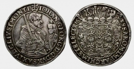 Sachsen - 1629 - Johann Georg I. (1615-1656) - Reichstaler - vz min. RF