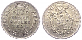 Hessen-Kassel - 1768 FU - Friedrich II. (1760-1785) - 1/4 Reichstaler - vz