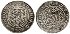 Sachsen - Markgrafschaft Meißen - o. J. - Friedrich, Wilhelm II. & Friedrich der Friedfertige (1412-1425) - Schildgroschen - ss-vz