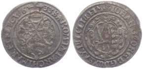 Sachsen, Albert. Linie - 1633 HI - Johann Georg I. (1619-1656) - 1 Groschen - ss