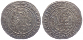 Sachsen, Albert. Linie - 1633 HI - Johann Georg I. (1619-1656) - 1 Groschen - ss