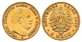 Preussen - J 244 - 1877 C - Kaiser Wilhelm I. (1861 - 1888) - 5 Mark - ss+