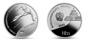 Polen - 2022 - Olympische Spiele 2022 in Peking - Eisschnelllauf - 10 Zloty - PP ib Box