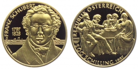 Österreich - 1997 - Franz Schubert - 500 Schilling - PP