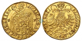 Salzburg - 1586 - Johann Jakob Khuen von Belasi (1560-1586) - Doppeldukat - vz