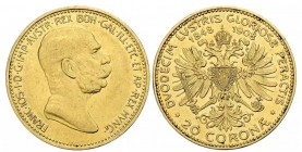 Österreich - 1908 - Franz Joseph I. (1848-1916) - zum 60-jährigen Regierungsjubiläum - vz+