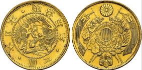 Japan - 1870/3. Jahr Meiji - Ära Mutsuhito (1867-1912) - 2 Yen - vz