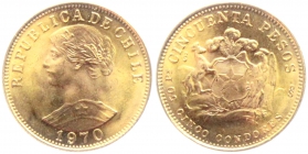 Chile - 1970 - Libertad - 50 Pesos - st