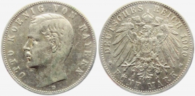 Bayern - J 46 - 1900 D - Otto (1886-1913) - 5 Mark - ss