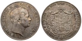 Preussen - 1842 A - Friedrich Wilhelm IV. (1840-1861) - Vereinsdoppeltaler - vz