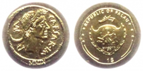Palau - 2009 - Julius Caesar Römischer Imperator - aus der Serie Römische Münzen - 1 Dollar - BU