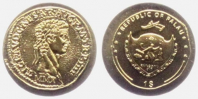 Palau - 2010 - Tiberius Römischer Kaiser - aus der Serie Römische Münzen - 1 Dollar - BU