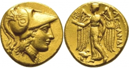 Griechenland-Makedonien - 332-323 v.Chr. - Alexander der Große (332-323 v. Chr.) - Goldstater - f.vz