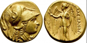 Griechenland-Makedonien - 326-323 v.Chr. - Alexander der Große (332-323 v. Chr.) - Goldstater - ss-vz