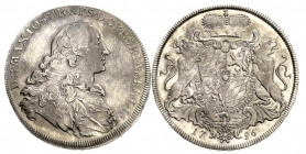 Bayern - 1756 - Maximilian III. Joseph (1745-1777) - Wappentaler - vz