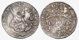 Sachsen, Albtert. Linie - 1586 HB - Christian I. (1586-1591) - Taler - vz