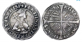 Österreich - Haus Habsburg - o.J. Linz - Erzherzog Ferdinand I. (1521-1564) - 6 Kreuzer - ss-vz