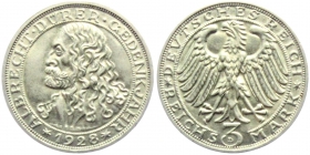 Weimarer Republik - J 332 - 1928 D - Albrecht Dürer - 3 Reichsmark - st