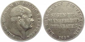 Preussen - 1859 - Friedrich Wilhelm IV. (1840-1861) - Ausbeutetaler - ss