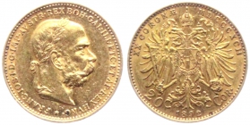 Österreich-Ungarn - 1892 - Kaiser Franz Joseph I. (1848-1916) - 20 Kronen - vz