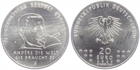 BRD - 2023 F - Berthold Brecht - 20 Euro - bfr.