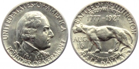 USA - 1927 - Vermont - Ira Allen - Panther - Serie: USA- Bundesstaaten - 1/2 Dollar - st