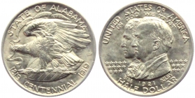 USA - 1921 - Alabama - Eagle - Bibb & Kilby - Serie: USA- Bundesstaaten - 1/2 Dollar - st
