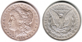 USA - 1896 O - Morgan - Dollar - ss+