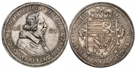 Österreich - Haus Habsburg - 1621 Hall - Erzherzog Leopold V. (1619-1632) - Reichstaler - vz